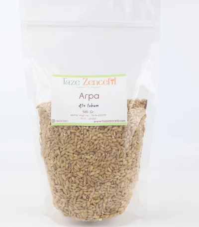 Taze Zencefil Arpa 500 Gr ata tohum katkısız paketli ürün görseli