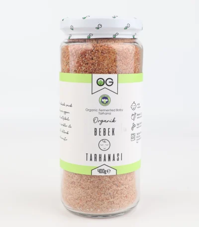 Organik Bebek Tarhanası 400 Gr +6 Ay