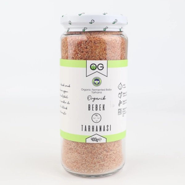 Organik Bebek Tarhanası 400 Gr +6 Ay