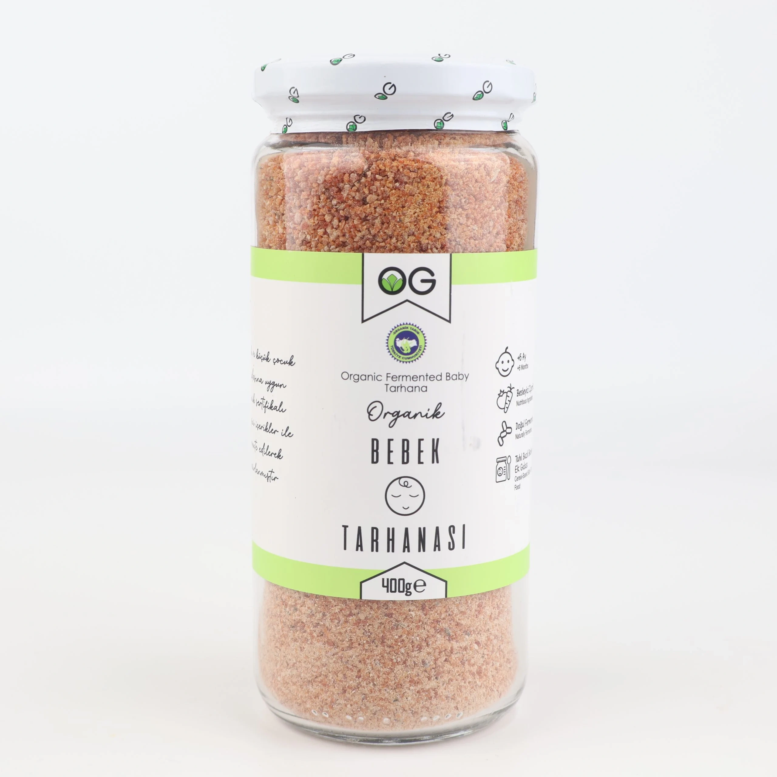ORGANIK BEBEK TARHANASI 400 GR +6 AY Organik Bebek Tarhanası 400 Gr +6 Ay