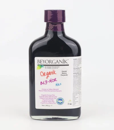 Organik Bey Mor Mix 260 gr mor meyve karışımı