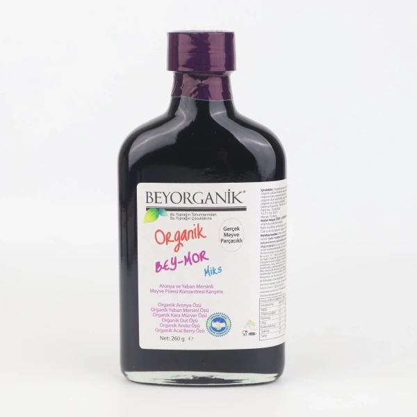 Organik Bey Mor Mix 260 gr mor meyve karışımı