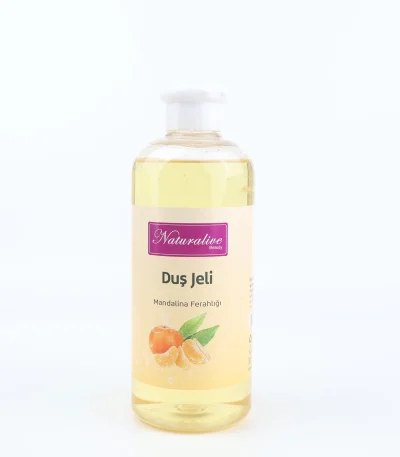 Naturalive Duş Jeli Mandalina Ferahlığı şişesi