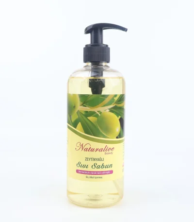 Naturalive Zeytinyağlı Sıvı Sabun pompalı şişe