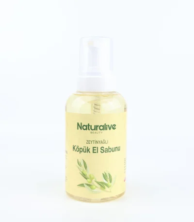 Naturalive Zeytinyağlı Köpük El Sabunu pompalı şişe