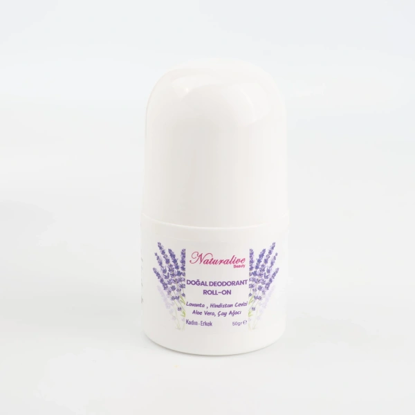 Naturalive Doğal Deodorant Roll-On beyaz ambalajlı ürün