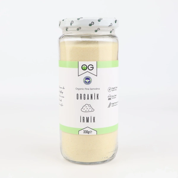 Organik Bebek İrmiği 330 Gr +6 Ay