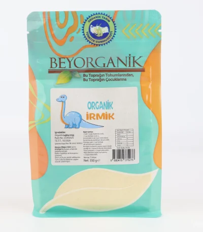 Organik İrmik 350 gr bebek irmiği