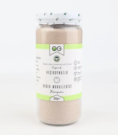 Organik Keçiboynuzlu Bebek Muhallebisi Karışımı 320 Gr