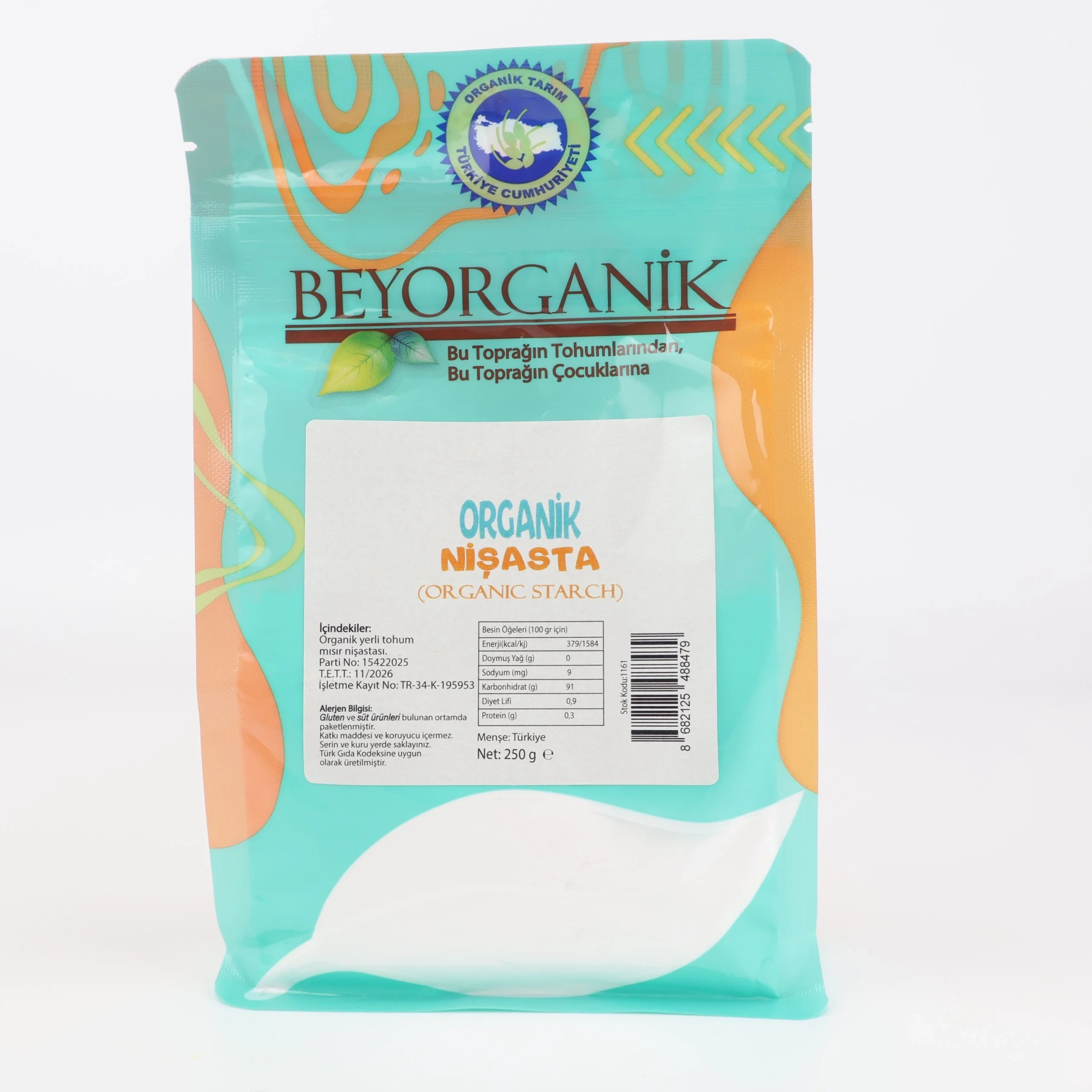 ORGANIK NISASTA 250 GR Organik Nişasta 250 gr