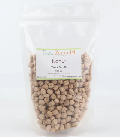 Taze Zencefil Nohut 500 Gr yerel üretim paketli ürün görseli