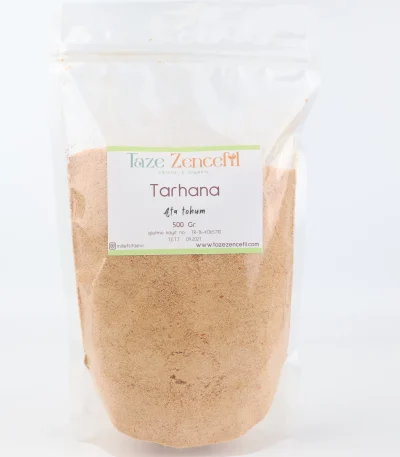 Taze Zencefil Tarhana 500 Gr ata tohum katkısız paketli ürün görseli