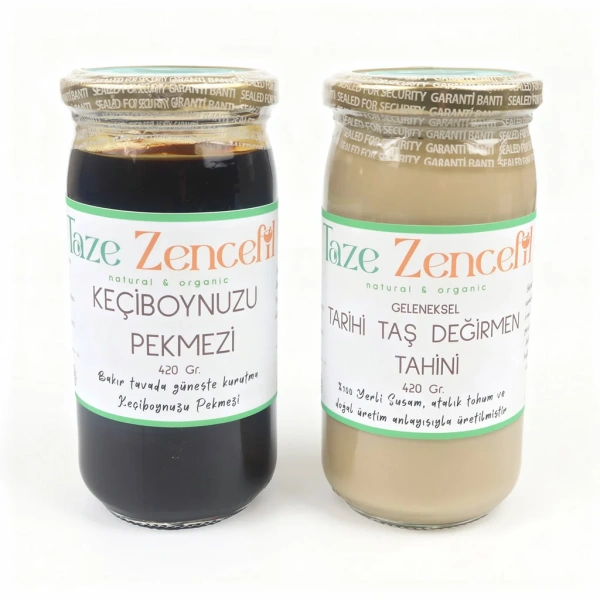 Tahin & Keçiboynuzu Pekmezi Seti