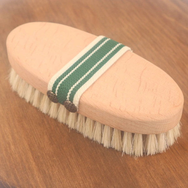 Doğal at kılı banyo fırçası
