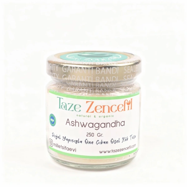 Ashwagandha 250 Gr doğal kök tozu