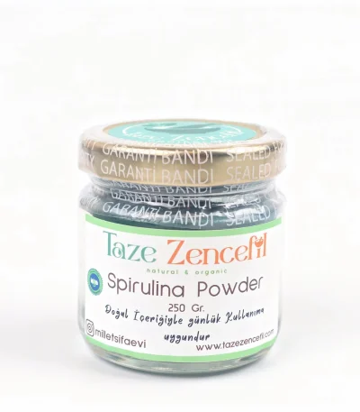Spirulina Powder 250 Gr doğal spirulina tozu