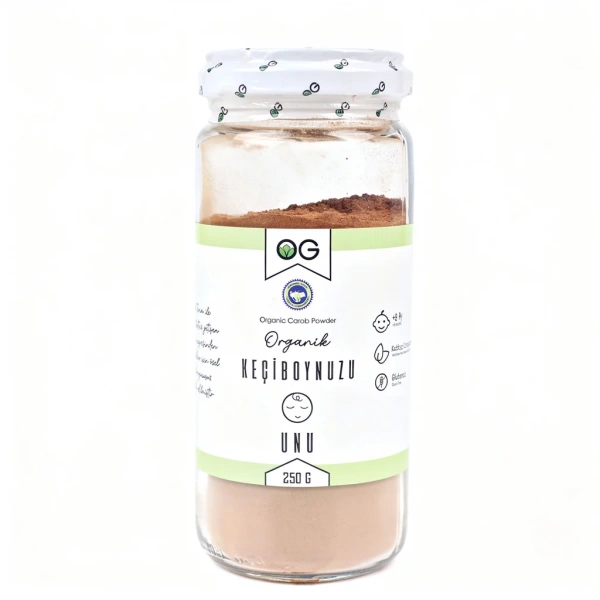 Organik keçiboynuzu unu 250 gr paket